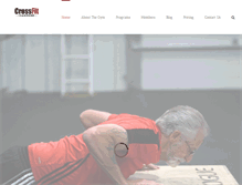 Tablet Screenshot of crossfitcamrose.com